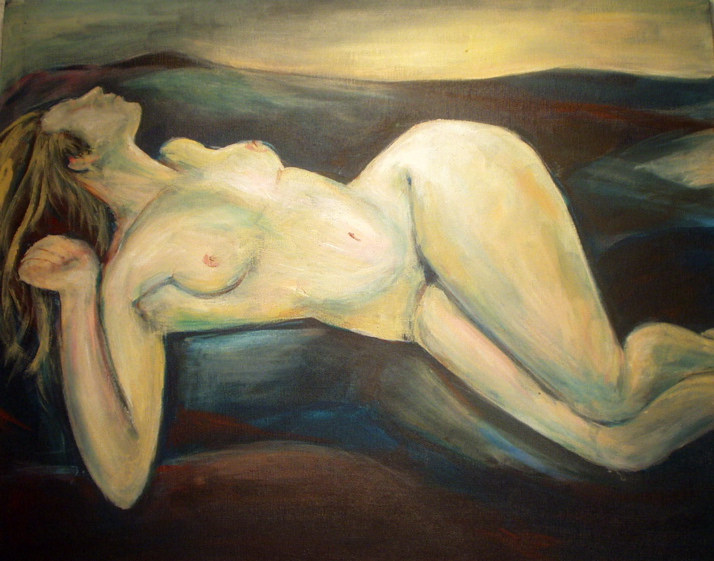 Monica-blau-Acryl