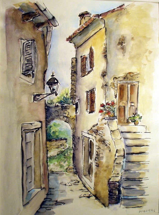 Motovun-Kalte-Gasse