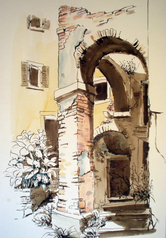 Lovran-Die-Ruine