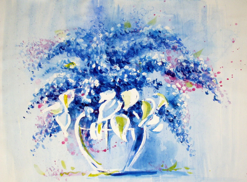Flieder-Blau